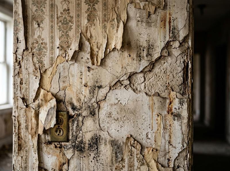 Wall renovation before work